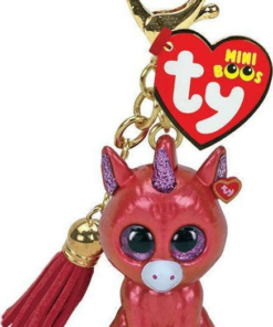 AS το καλό παιχνίδι Λούτρινος Mini Boos Κλιπ Μονόκερος Ροζ/Μωβ (1607-25062)