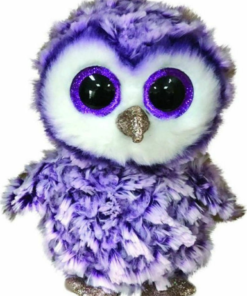 AS το καλό παιχνίδι Λούτρινο Χνουδωτό Κουκουβάγια Μωβ 15 Εκ. (1607-36325)