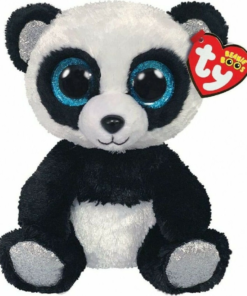 AS το καλό παιχνίδι Λούτρινο Χνουδωτό Πάντα Μαύρο – Άσπρο 15 Εκ. (1607-36327)