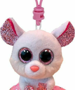 AS το καλό παιχνίδι Λουτρινο Χνουδωτο Κλιπ Λευκό Ποντικάκι Με Τούτου 8,5 εκ (1607-35246)