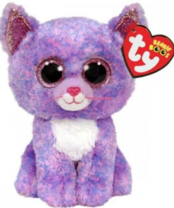 AS το καλό παιχνίδι Ty Beanie Boos Λούτρινο Χνουδωτό Γατάκι Μωβ 15 εκ (1607-36248)