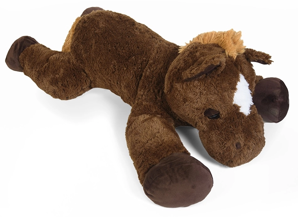 Λούτρινο Άλογο Ξαπλωμένο Καφέ 100 Εκ. (Β1142) 1 Λούτρινο Άλογο Ξαπλωμένο Καφέ 100 Εκ. (Β1142)