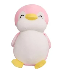 Λούτρινος Πιγκουίνος Ροζ 30 εκ. (20915-ΡΟΖ)