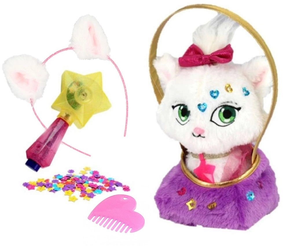 Λούτρινα Shimmer Stars Jelly Bean Γάτα με Τσαντάκι (KD019351) 2 Λούτρινα Shimmer Stars Jelly Bean Γάτα με Τσαντάκι (KD019351) - Image 2