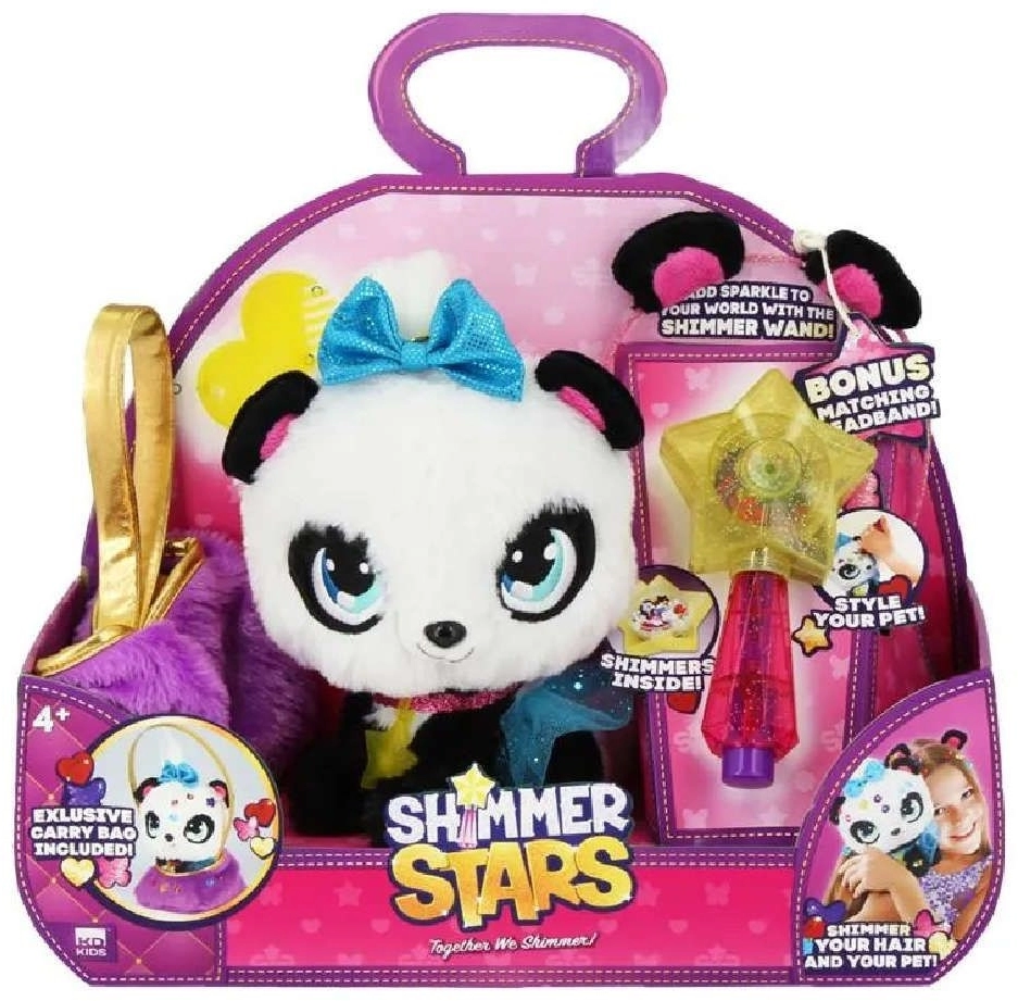 Λούτρινο Pixie Πάντα με Τσαντάκι (KD019352) 1 Λούτρινο Pixie Πάντα με Τσαντάκι (KD019352)