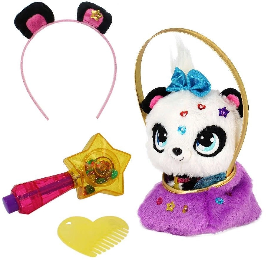 Λούτρινο Pixie Πάντα με Τσαντάκι (KD019352) 2 Λούτρινο Pixie Πάντα με Τσαντάκι (KD019352) - Image 2