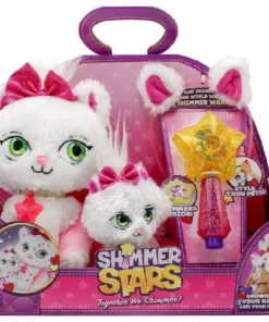 Λούτρινα Shimmer Stars Jelly Bean Γάτα με Μωρό Γατάκι (KD021300) -Λούτρινα Sales Store 210154 1