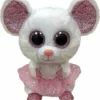AS το καλό παιχνίδι Ty Beanie Boos Λούτρινο Χνουδωτό Ποντικάκι Με Τουτου Λευκό 23 εκ (1607-36488) -Λούτρινα Sales Store 210321