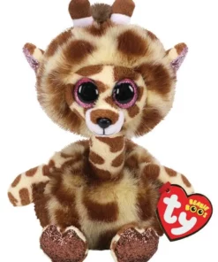 AS το καλό παιχνίδι TY Beanie Boos Gertie Χνουδωτό Καμηλοπάρδαλη Με Μακρύ Λαιμό 23εκ (1607-37402)