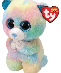 AS το καλό παιχνίδι TY Beanie Boos Hope Χνουδωτό Αρκουδάκι Παστέλ 15εκ (1607-36245)