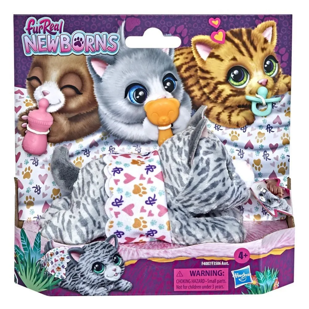 Hasbro Furreal Newborns Kitty (F4087) 2 Hasbro Furreal Newborns Kitty (F4087) - Image 2