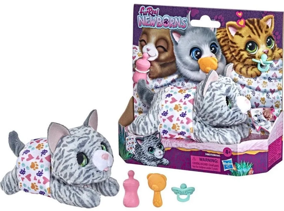 Hasbro Furreal Newborns Kitty (F4087) 5 Hasbro Furreal Newborns Kitty (F4087) - Image 5