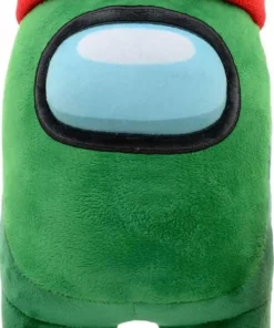 Yu Me Toys Among Us Λούτρινο Πράσινο Με Σκούφο 30εκ. (10543)