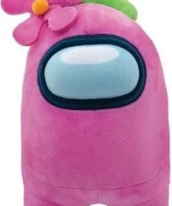 Yu Me Toys Among Us Λούτρινο Ροζ Με Λουλούδια 30 εκ. (10544)