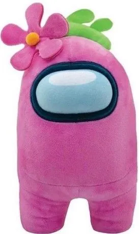 Yu Me Toys Among Us Λούτρινο Ροζ Με Λουλούδια 30 εκ. (10544) 1 Yu Me Toys Among Us Λούτρινο Ροζ Με Λουλούδια 30 εκ. (10544)