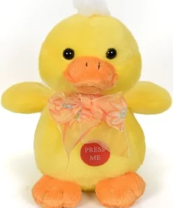 Christakopoulos Λούτρινο Παπάκι Με Ήχο 16 εκ. (20726)