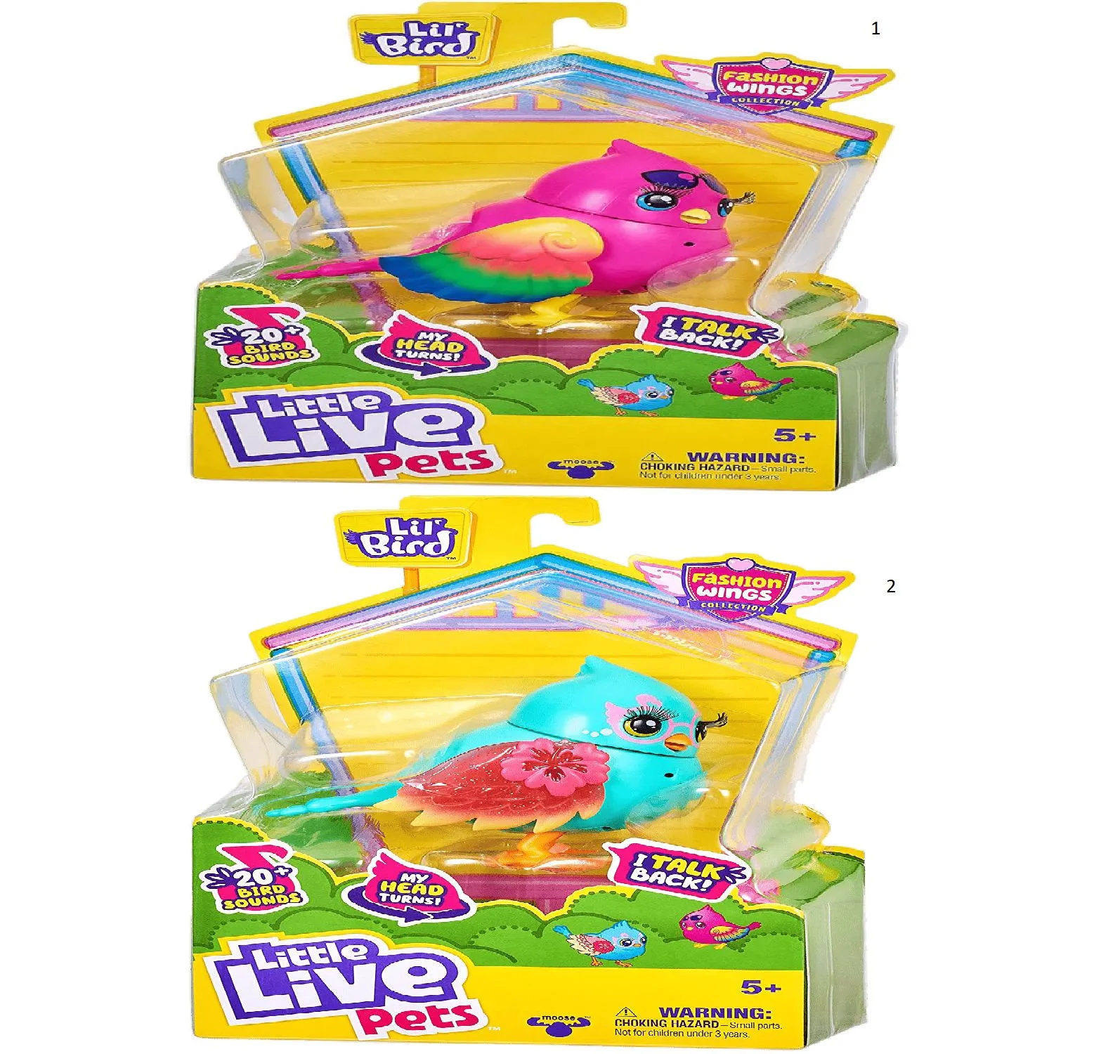 Giochi Preziosi Little Live Pets Πουλάκι Cocoritos (LPB12000) 2 Giochi Preziosi Little Live Pets Πουλάκι Cocoritos (LPB12000) - Image 2