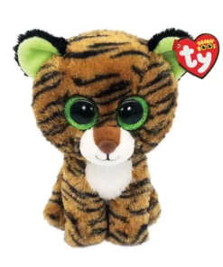 AS το καλό παιχνίδι Λούτρινο Χνουδωτό Τίγρης Καφέ 15εκ (1607-36387)