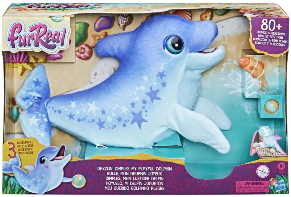 Hasbro Furreal Dazzlin Dimples My Playful Dolphin (F2401) 4 Hasbro Furreal Dazzlin Dimples My Playful Dolphin (F2401) - Image 4