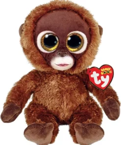 AS το καλό παιχνίδι Λούτρινο Χνουδωτό Μαϊμουδάκι Καφέ 15 εκ. (1607-36391)
