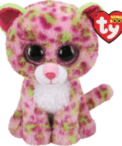 AS το καλό παιχνίδι Λούτρονο Χνουδωτό Λεοπάρδαλη Ροζ 23 εκατοστών (1607-36476)