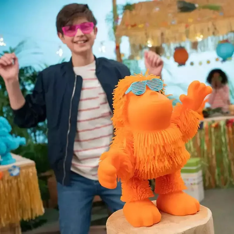 50 50 Games Λούτρινο Jiggly Pets Μαλιαροζωάκια Ταν-Ταν Ουρακοτάγκος (JP008R) 5 50 50 Games Λούτρινο Jiggly Pets Μαλιαροζωάκια Ταν-Ταν Ουρακοτάγκος (JP008R) - Image 5