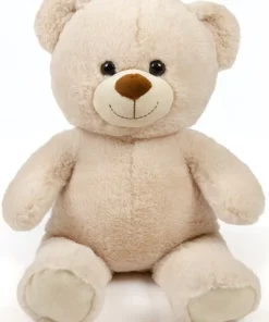 Christakopoulos Λούτρινο Αρκουδάκι Όρθιο Μπεζ 50 εκ. (B1147)
