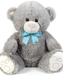 Christakopoulos Λούτρινο Αρκουδάκι Όρθιο Σε 3 χρώματα 55 εκ. (B1144) -Λούτρινα Sales Store 221367 3