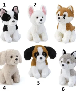 Christakopoulos Λούτρινα Σκυλάκια σε 6 Σχέδια 24 εκ. (2224) -Λούτρινα Sales Store 221376 1