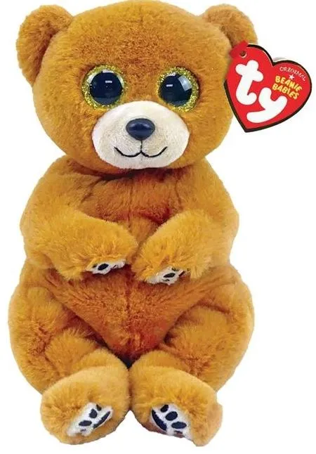 AS το καλό παιχνίδι Λούτρινο Χνουδωτό Beanie Bellies Αρκουδάκι Καφέ 15εκ. (1607-40549) 1 AS το καλό παιχνίδι Λούτρινο Χνουδωτό Beanie Bellies Αρκουδάκι Καφέ 15εκ. (1607-40549)