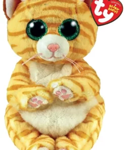 AS το καλό παιχνίδι Λούτρινο Χνουδωτό Beanie Bellies Γατάκι Χρυσό 15 Εκ. (1607-40550)