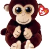 AS το καλό παιχνίδι Λούτρινο Χνουδωτό Beanie Bellies Μαϊμουδάκι Καφέ 15 εκ. (1607-40541)