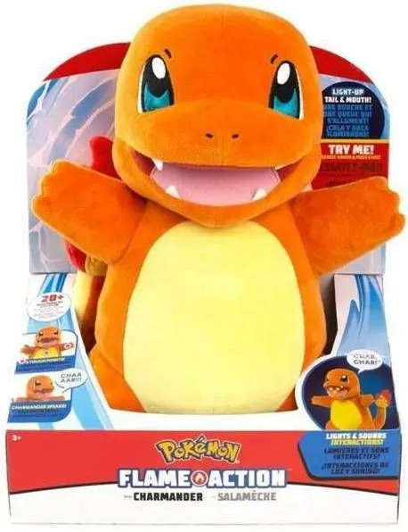 Pokemon Λούτρινο Charmander 25 εκ. Με Ήχο Και Φως (JW097770) 1 Pokemon Λούτρινο Charmander 25 εκ. Με Ήχο Και Φως (JW097770)