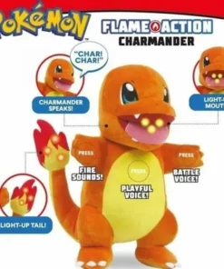 Pokemon Λούτρινο Charmander 25 εκ. Με Ήχο Και Φως (JW097770) 6 Pokemon Λούτρινο Charmander 25 εκ. Με Ήχο Και Φως (JW097770) -Λούτρινα Sales Store 221665 2