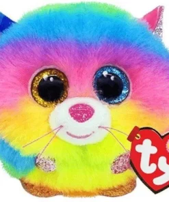 AS το καλό παιχνίδι Λούτρινο Χνουδωτό Beanie Bellies Γάτα Ουράνιο Τόξο (1607-42520)