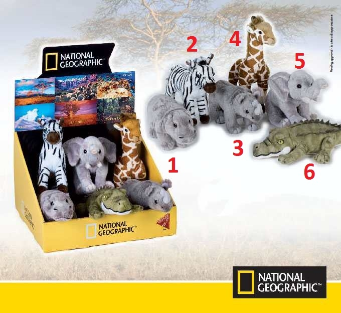 Λουτρινα National Geographic Baby Ζωακια Σαβανας (770702) 2 Λουτρινα National Geographic Baby Ζωακια Σαβανας (770702) - Image 2