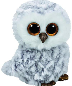 AS το καλό παιχνίδι Λουτρινη Χνουδωτη Κουκουβαγια Ασπρη/Γκρι Τυ Βεανιε Βοοs 15Εκ. (1607-37201)