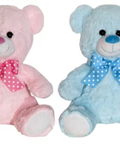 Christakopoulos Λουτρινο Αρκουδακι Καθιστο Σε 2 Χρωματα 26 Εκ. (1879) -Λούτρινα Sales Store 673914 1