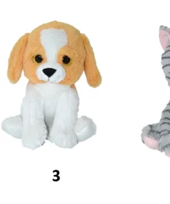 Λουτρινα Ζωακια Doly 30 Εκ Με Glitter Eyes Σε 5 Σχεδια (34284-12) -Λούτρινα Sales Store 673991 1