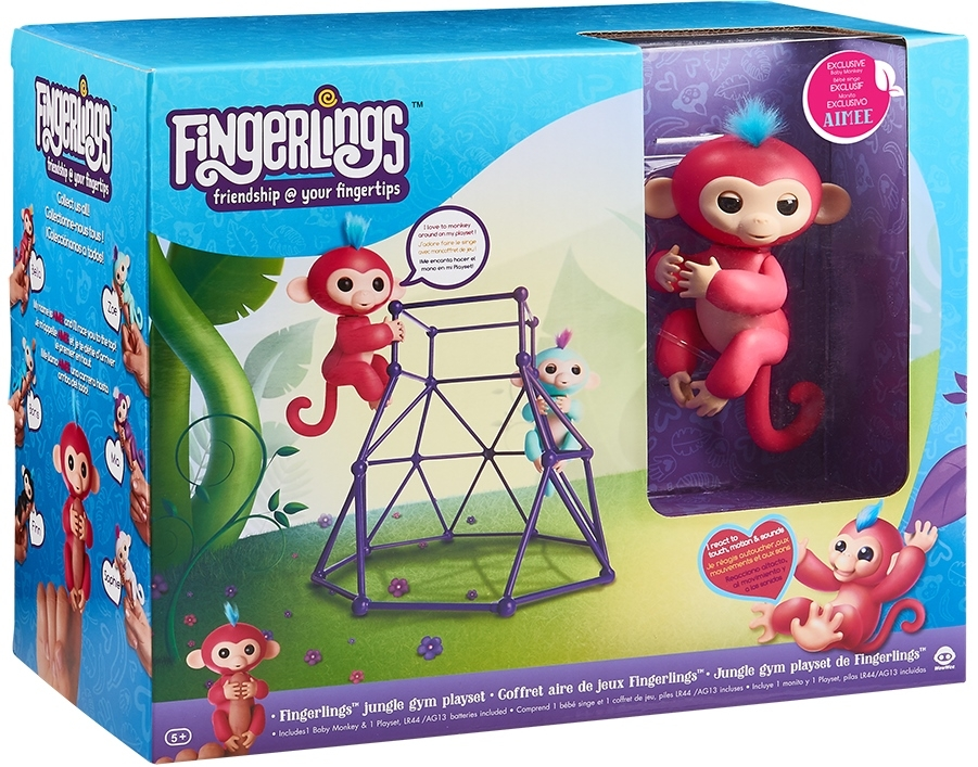 Fingerlings Playset Γυμναστηριο Ζουγκλας Με 1 Μαϊμουδακι (3732) 4 Fingerlings Playset Γυμναστηριο Ζουγκλας Με 1 Μαϊμουδακι (3732) - Image 4