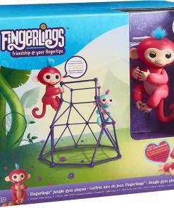 Fingerlings Playset Γυμναστηριο Ζουγκλας Με 1 Μαϊμουδακι (3732)