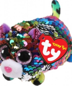 AS το καλό παιχνίδι Λουτρινο Ty Teeny Tys Sequin Μικρο Λεοπαρδαλη Πολυχρωμη 4,5Εκ. (1607-42401)