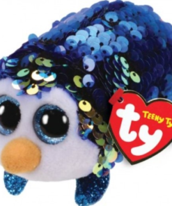 AS το καλό παιχνίδι Λουτρινο Ty Teeny Tys Sequin Μικρο Πιγκουϊνος Μπλε 4,5Εκ. (1607-42406)