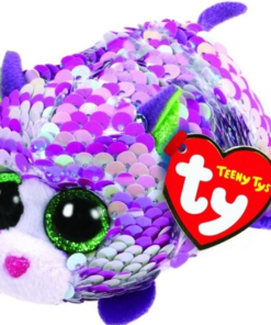 AS το καλό παιχνίδι Λουτρινο Ty Teeny Tys Sequin Μικρο Γατα Μωβ 4,5Εκ. (1607-42408)