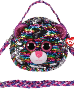 AS το καλό παιχνίδι Ty Sequin Τσαντακι Ωμου Λεοπαρδαλη Πολυχρωμη Dotty (1607-95124)