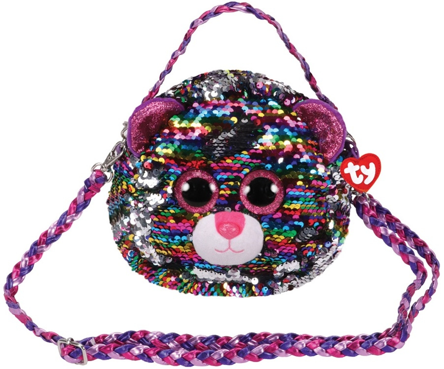 AS το καλό παιχνίδι Ty Sequin Τσαντακι Ωμου Λεοπαρδαλη Πολυχρωμη Dotty (1607-95124) 1 AS το καλό παιχνίδι Ty Sequin Τσαντακι Ωμου Λεοπαρδαλη Πολυχρωμη Dotty (1607-95124)