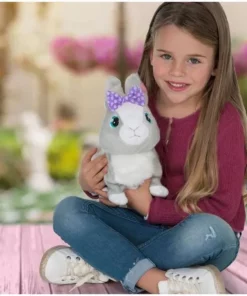 AS το καλό παιχνίδι Λουτρινο Χνουδωτο Λαγουδακι Besty (1607-95861) -Λούτρινα Sales Store 685106 2