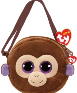 AS το καλό παιχνίδι Λούτρινο Χνουδωτό Τσαντάκι Ώμου Μαϊμουδάκι Καφέ (1607-95102)