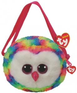 AS το καλό παιχνίδι Λούτρινο Χνουδωτό Τσαντάκι Ώμου Κουκουβάγια Πολύχρωμη (1607-95103) -Λούτρινα Sales Store 685831 1