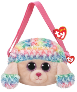 AS το καλό παιχνίδι Λούτρινο Χνουδωτό Τσαντάκι Ώμου Κανίς Πολύχρωμο (1607-95105) -Λούτρινα Sales Store 685832 1